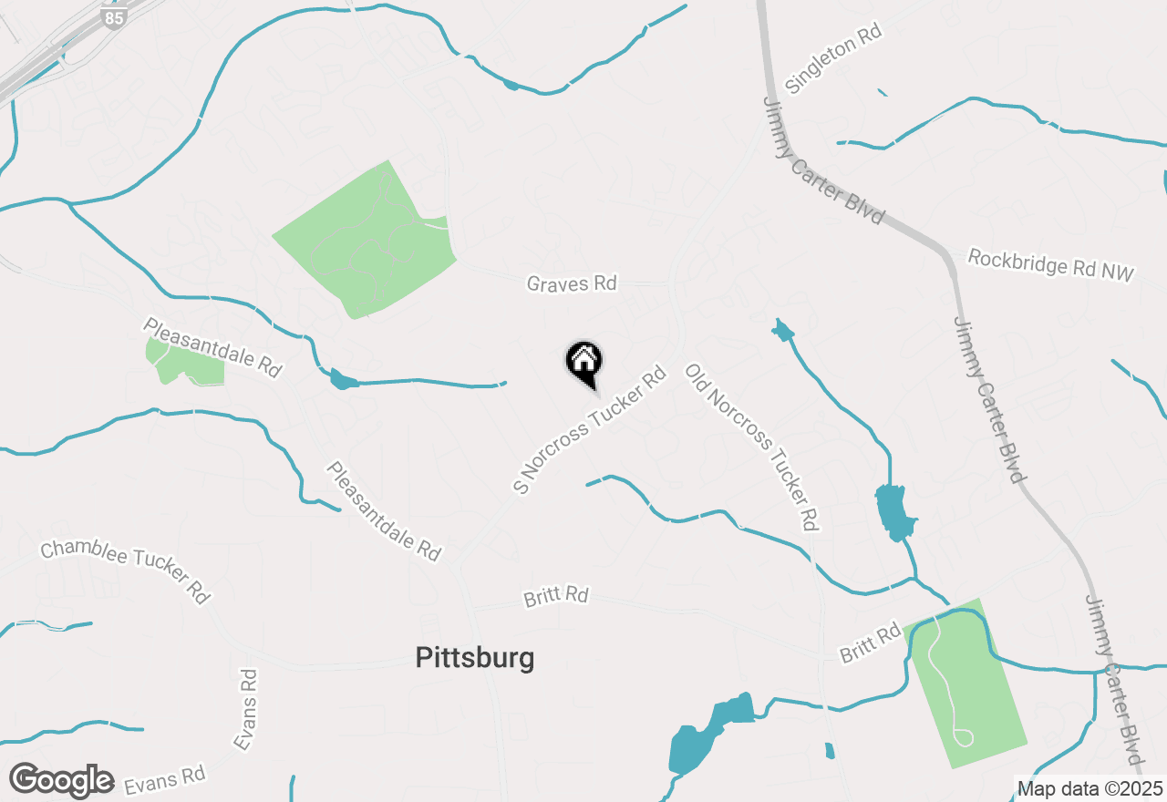 Map of 1274 Branch Drive, Tucker, GA 30084