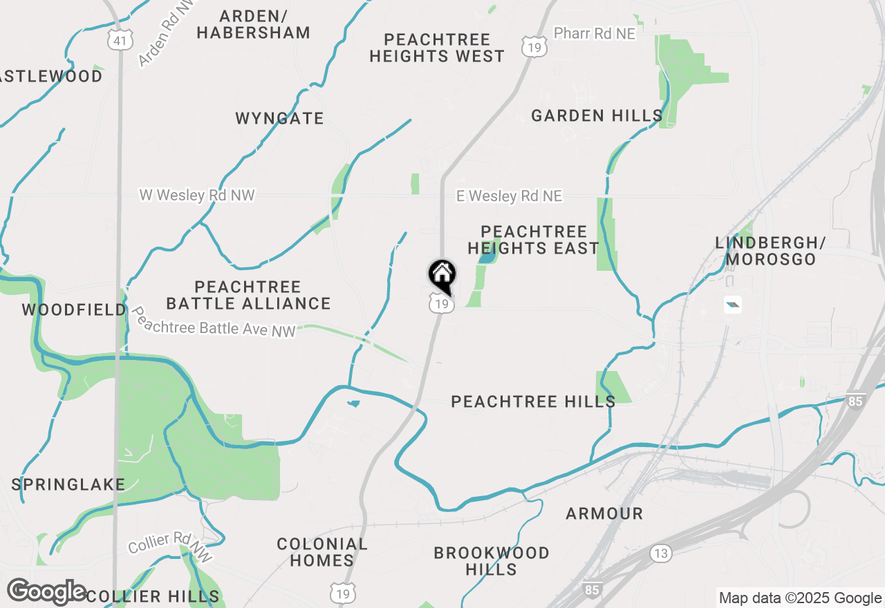 Map of 2499 Peachtree Road #506, Atlanta, GA 30305