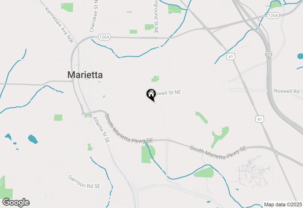 Map of 408 Niles Court, Marietta, GA 30060