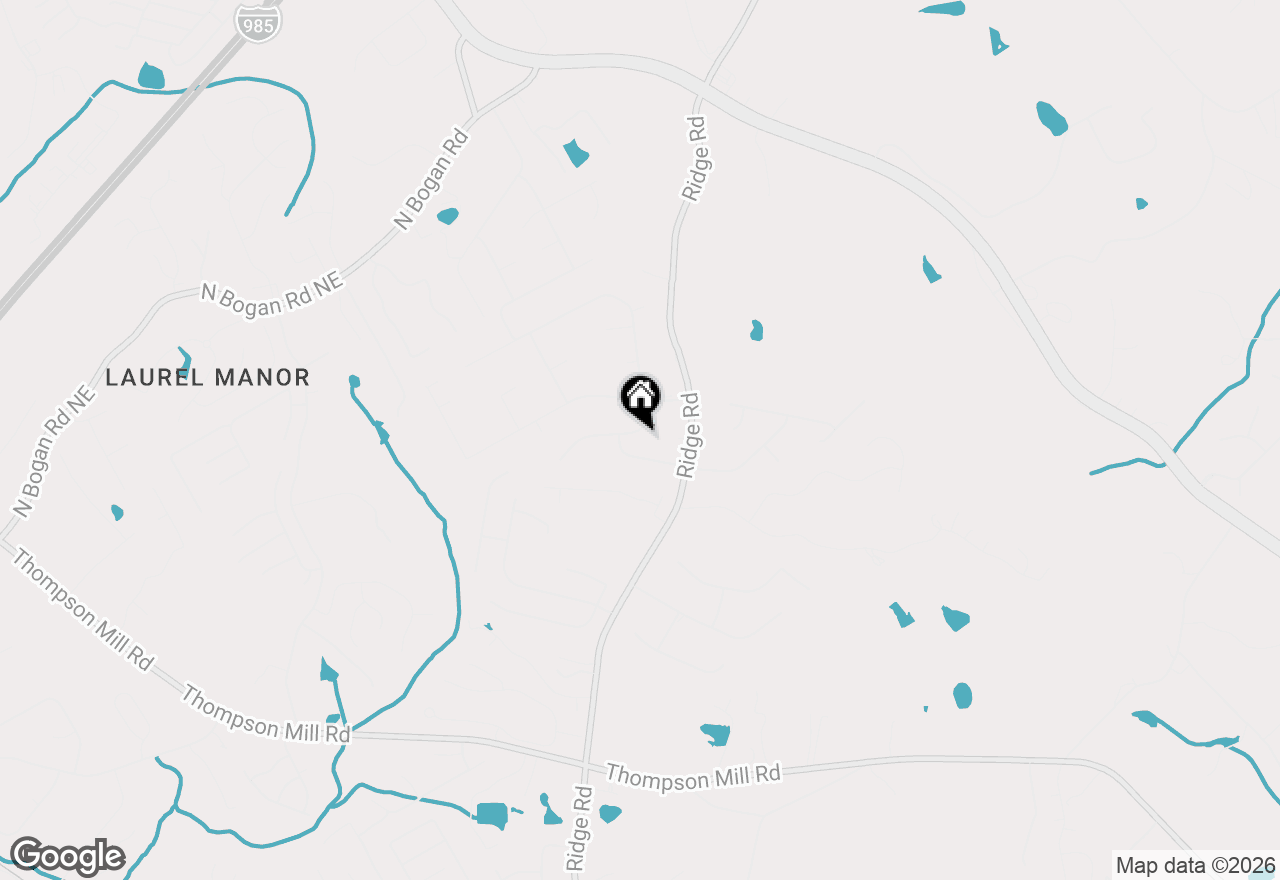 Map of 3699 Morgans Ridge Court, Buford, GA 30519