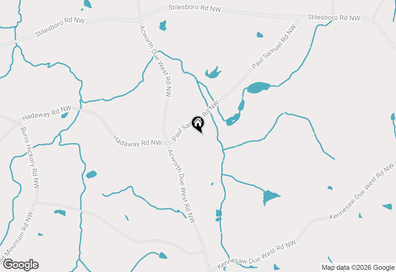 Map of 3813 Whithorn Way, Kennesaw, GA 30152