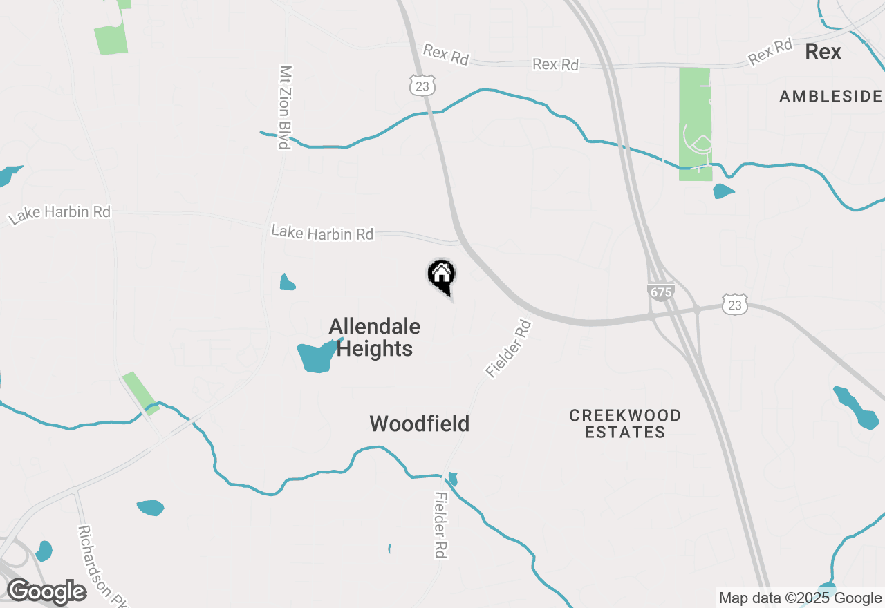 Map of 6462 Bobolink Court, Rex, GA 30273