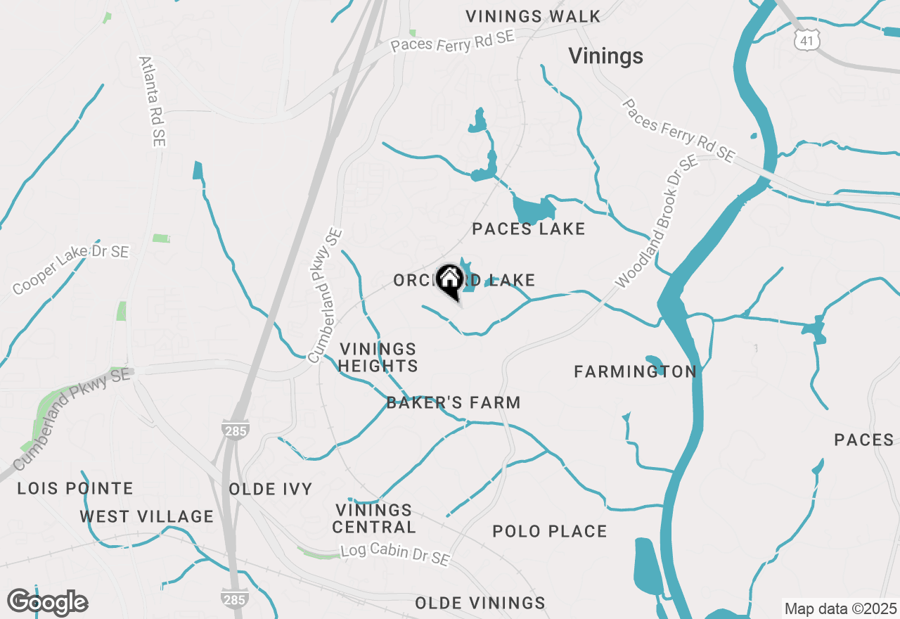 Map of 4101 Brookview Drive Se, Atlanta, GA 30339
