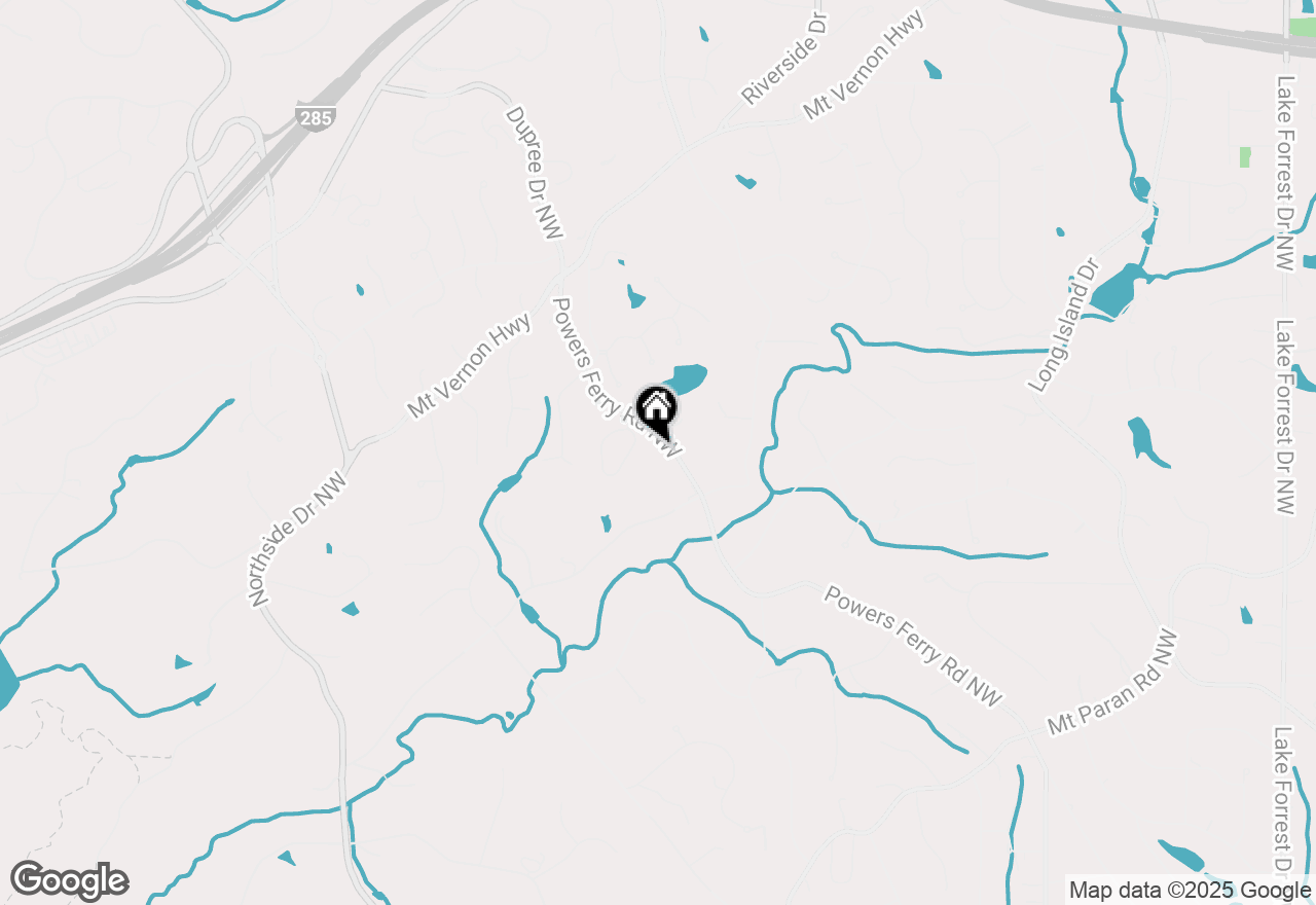 Map of 5274 Powers Ferry Road Nw, Sandy Springs, GA 30327