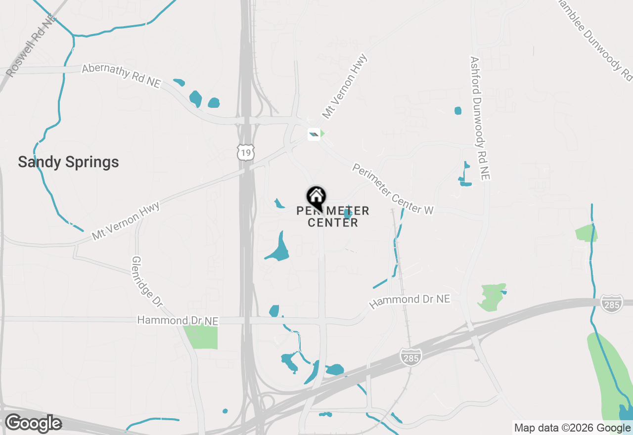 Map of 0 Peachtree Dunwoody Road, Sandy Springs, GA 30328