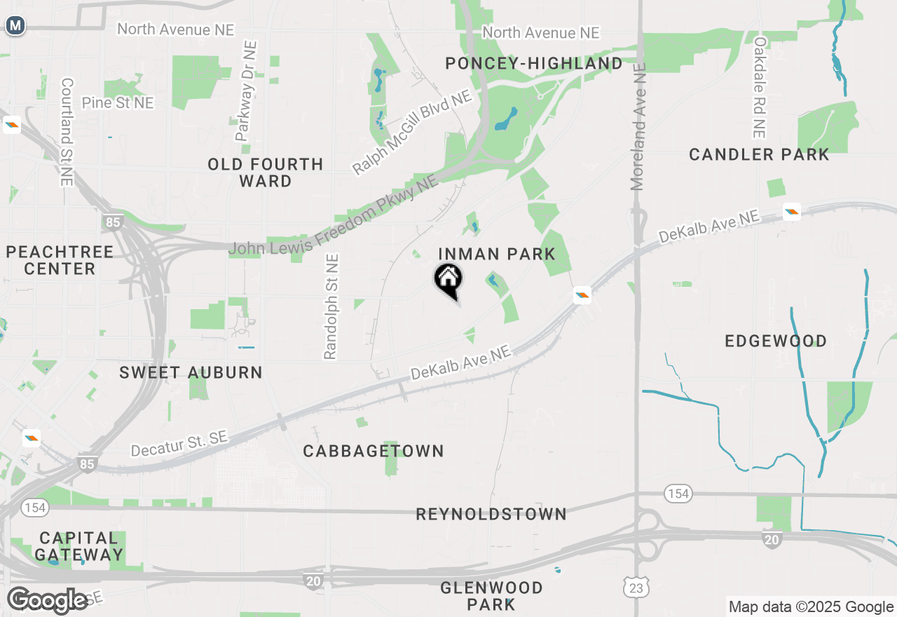 Map of 826 Dixie Avenue #4, Atlanta, GA 30307