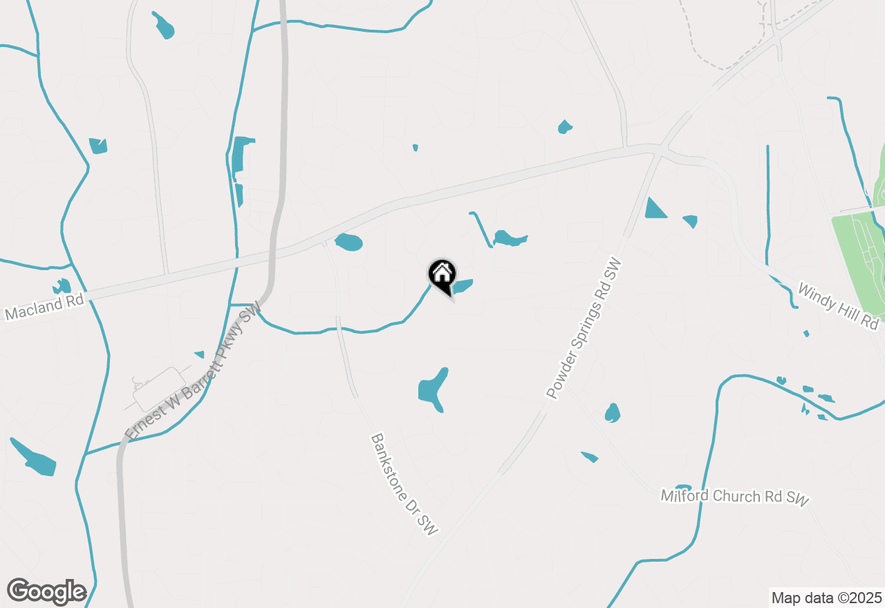 Map of 2126 Green Drive Sw, Marietta, GA 30064