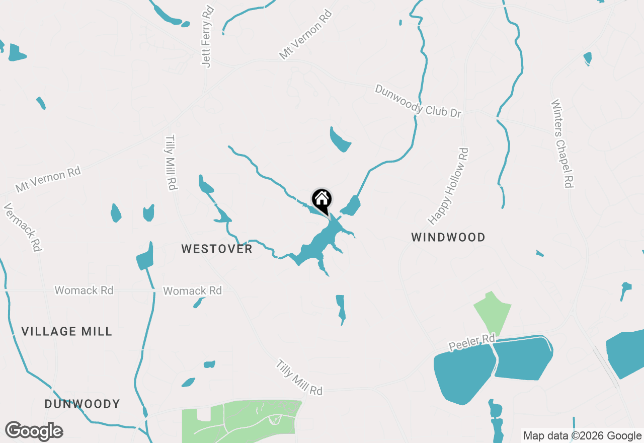 Map of 2324 Waterton Court, Atlanta, GA 30338
