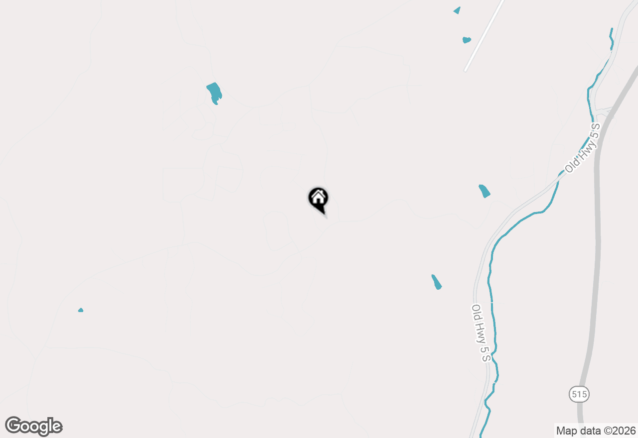 Map of 68 Old South Drive, Ellijay, GA 30540