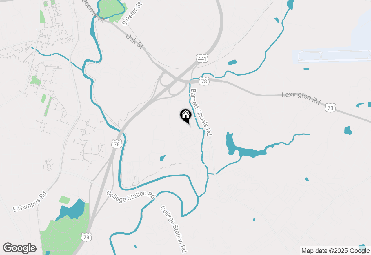 Map of 460 Barnett Shoals Road #E-5, Athens, GA 30605