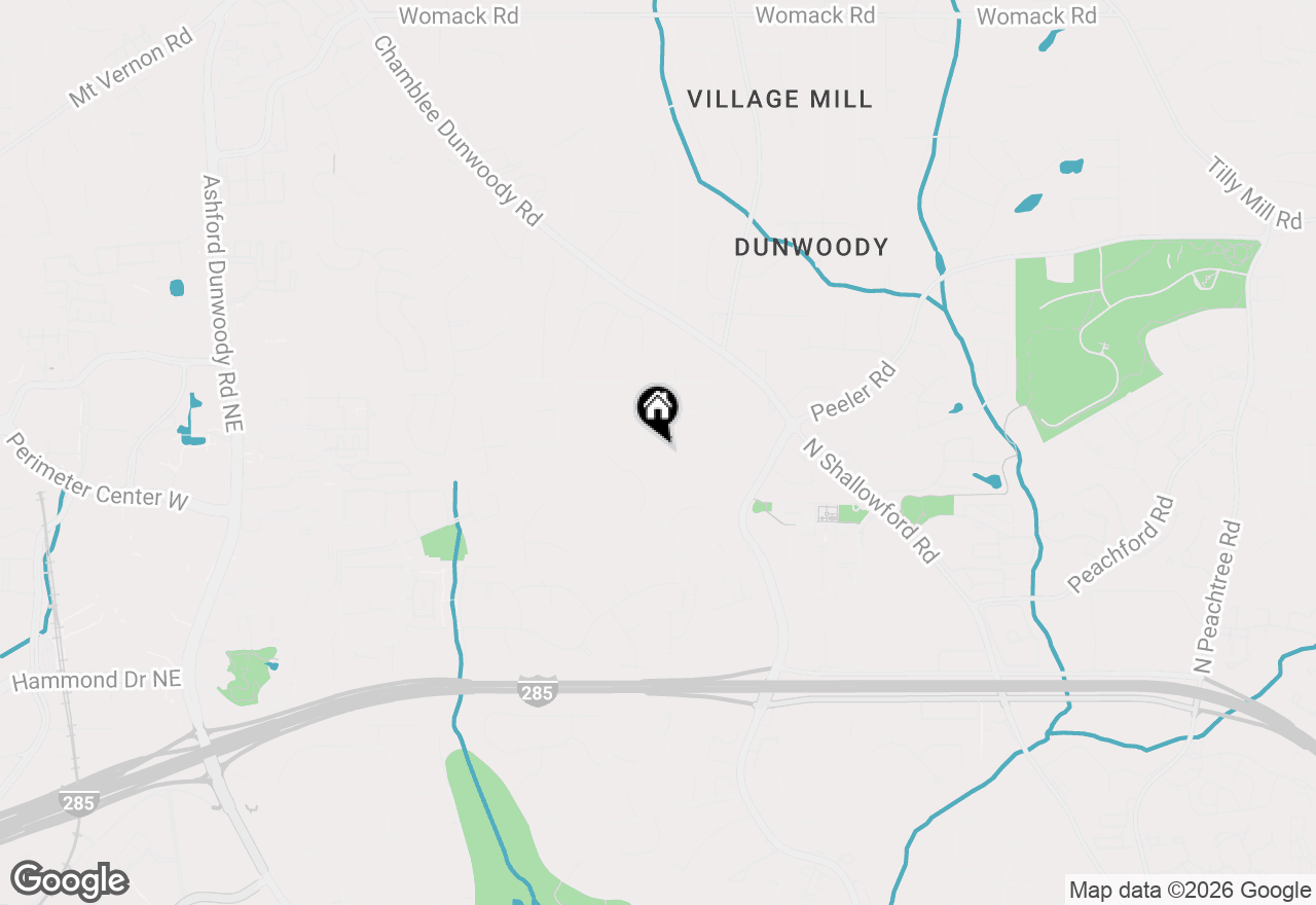 Map of 1679 Kellogg Springs Drive, Atlanta, GA 30338