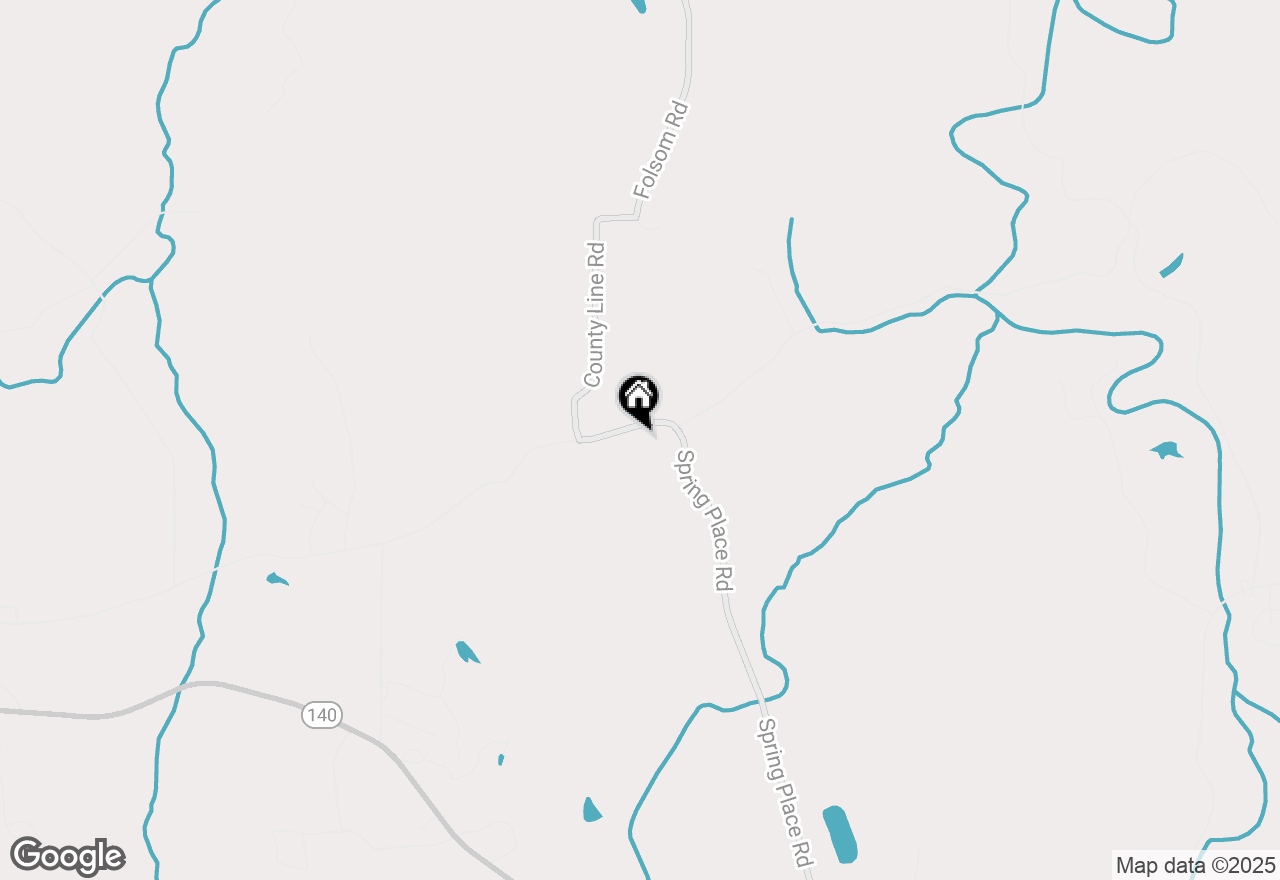 Map of 374 Folsom Glade Road, Rydal, GA 30171