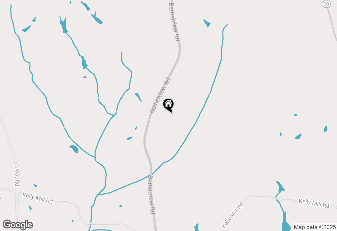 Map of 3524 Old Towne Lane, Cumming, GA 30040