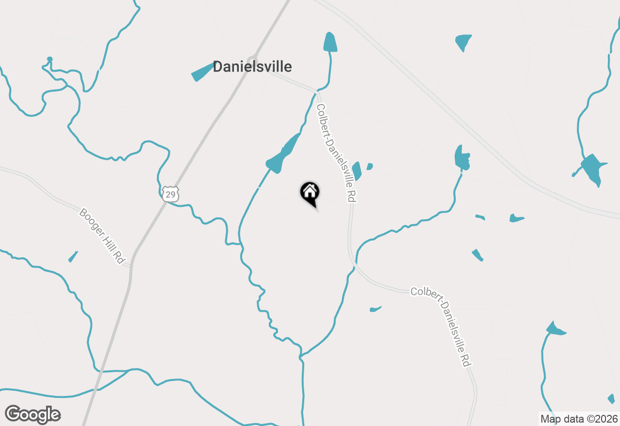 Map of 588 Scout Hut Lane, Danielsville, GA 30633