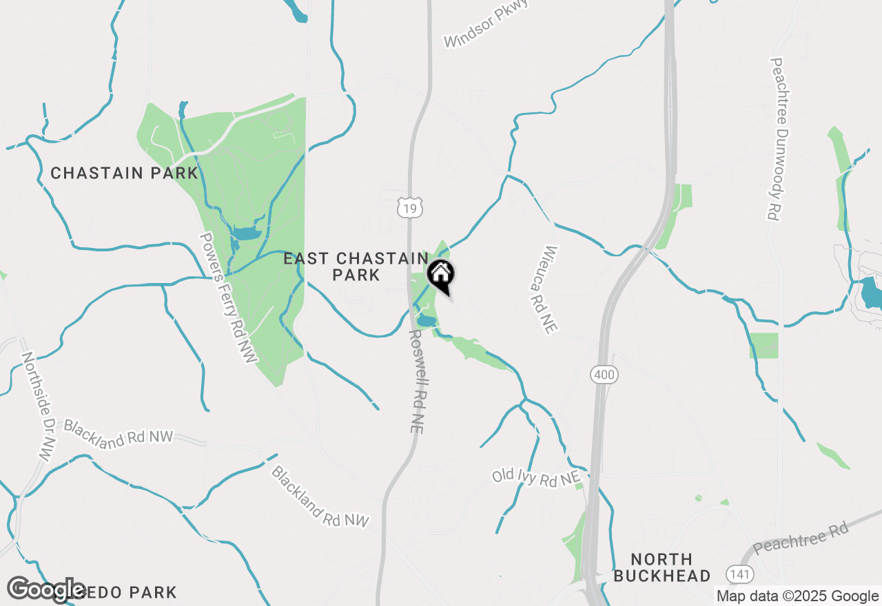 Map of 4075 Rickenbacker Drive Ne, Atlanta, GA 30342