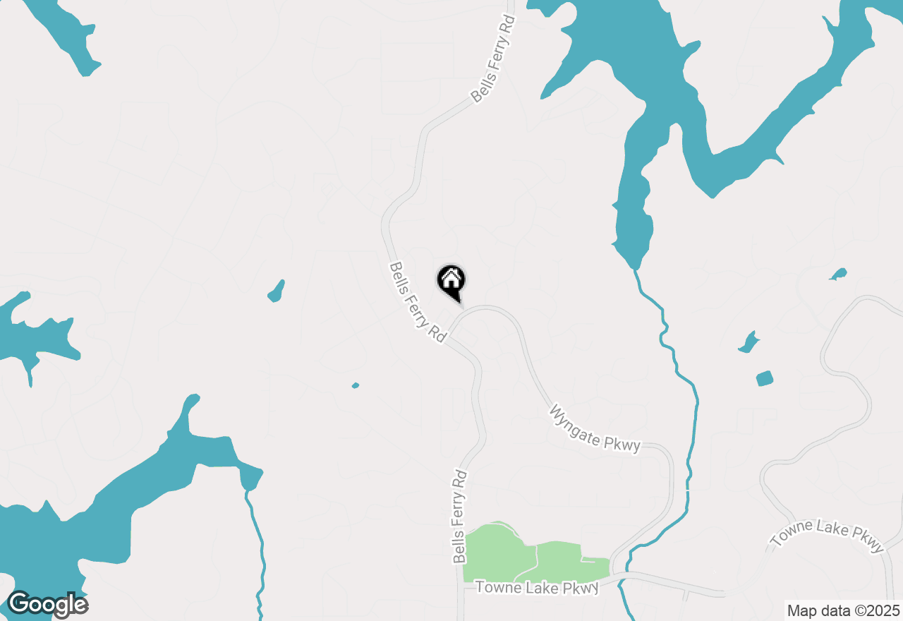 Map of 106 Rose Cottage Lane, Woodstock, GA 30189