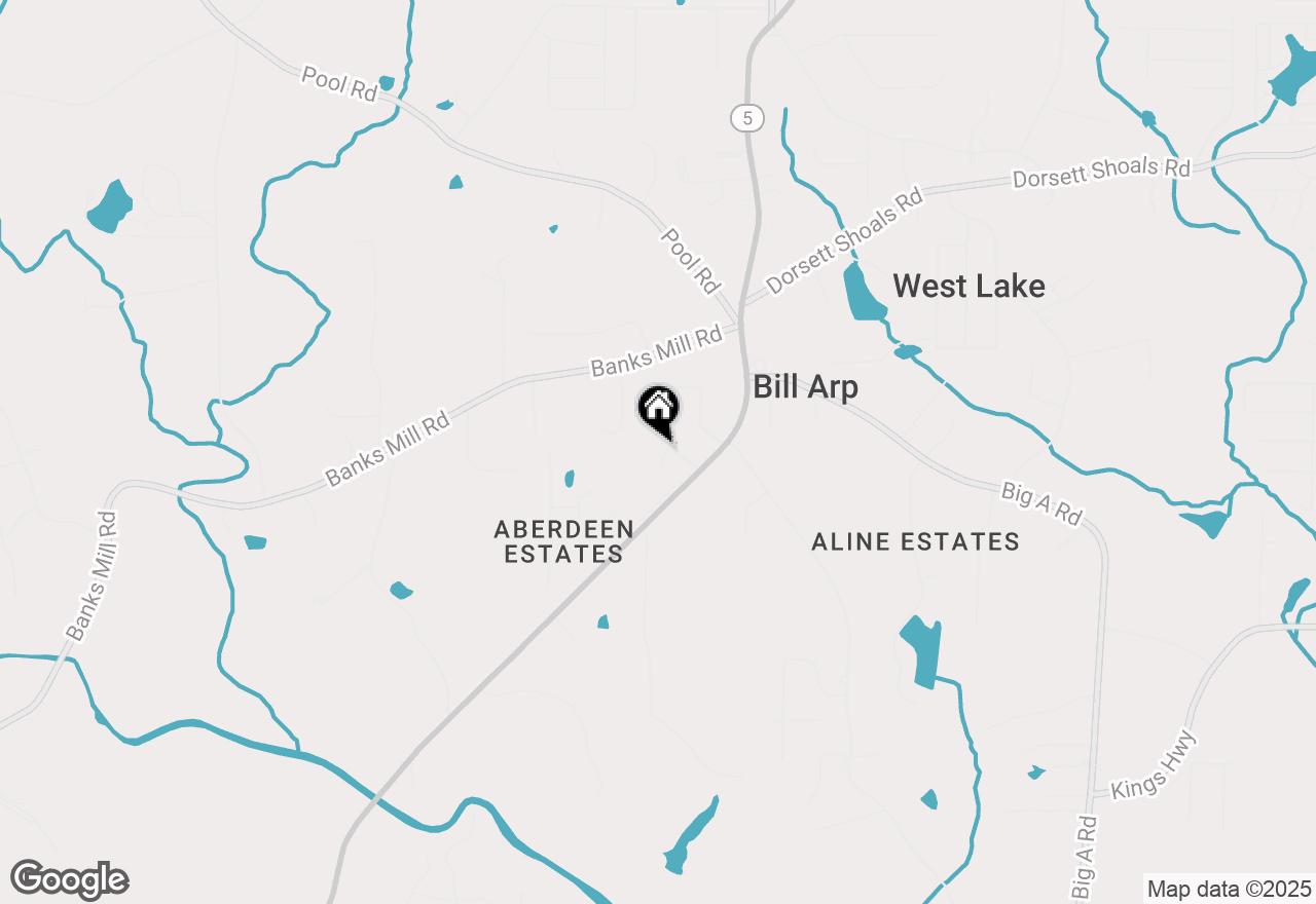 Map of 5141 Oakdale Court, Douglasville, GA 30135