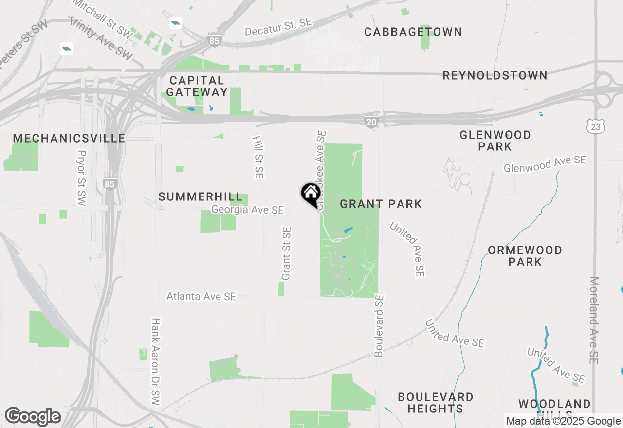 Map of 405 Georgia Avenue Se, Atlanta, GA 30312