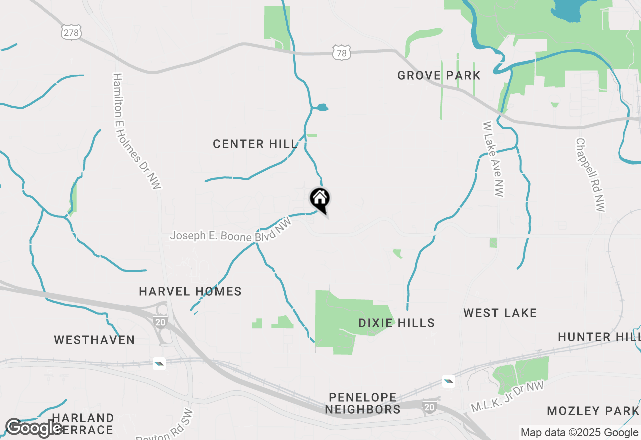 Map of 350 New Jersey Avenue Nw, Atlanta, GA 30314