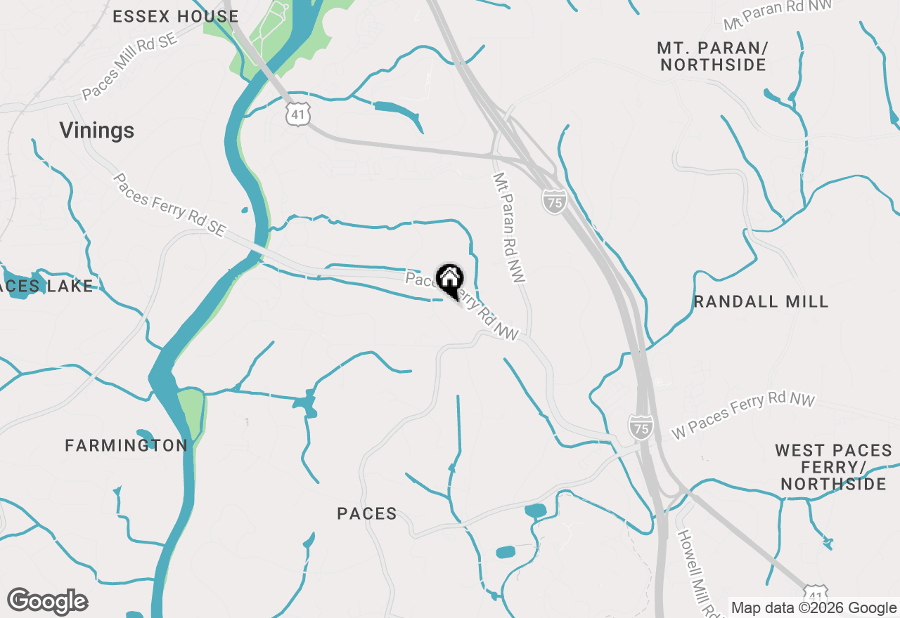 Map of 3645 Nancy Creek Road Nw, Atlanta, GA 30327
