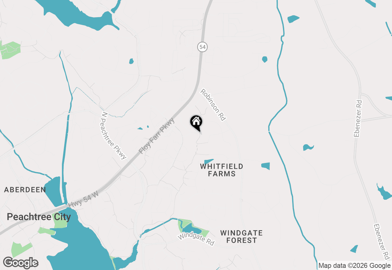Map of 940 Laurel Brooke Avenue, Peachtree City, GA 30269