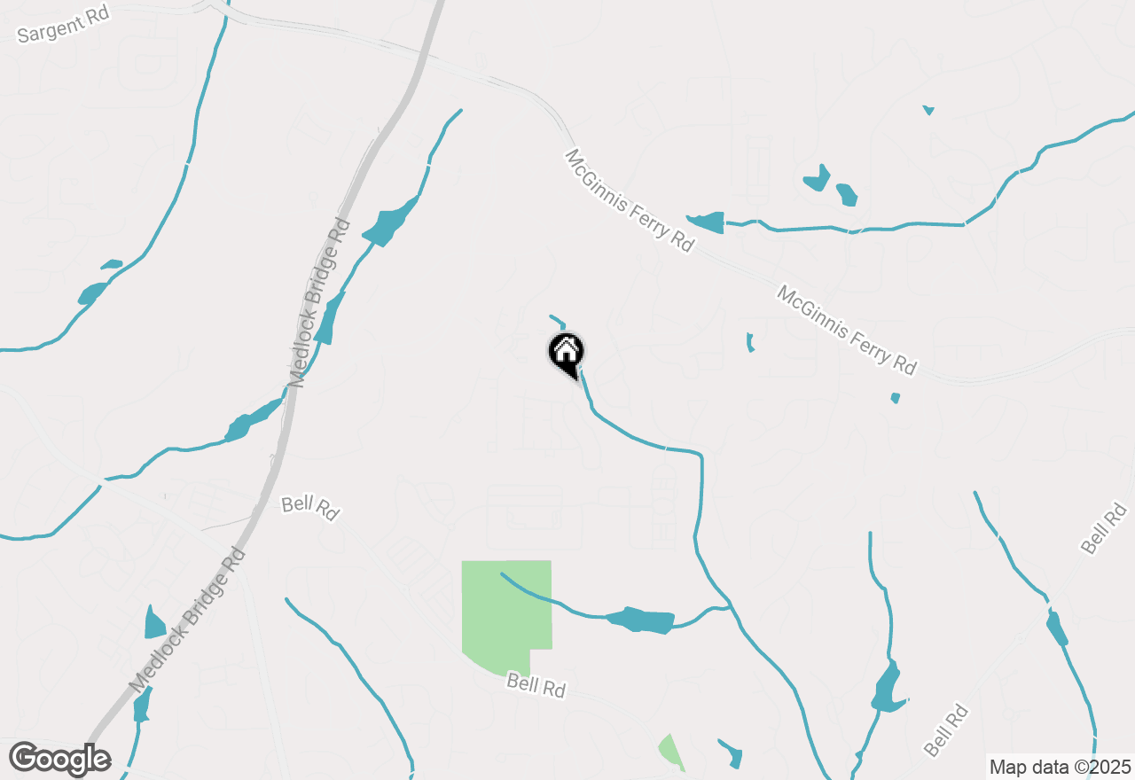 Map of 11100 Brookhavenclub Drive, Johns Creek, GA 30097