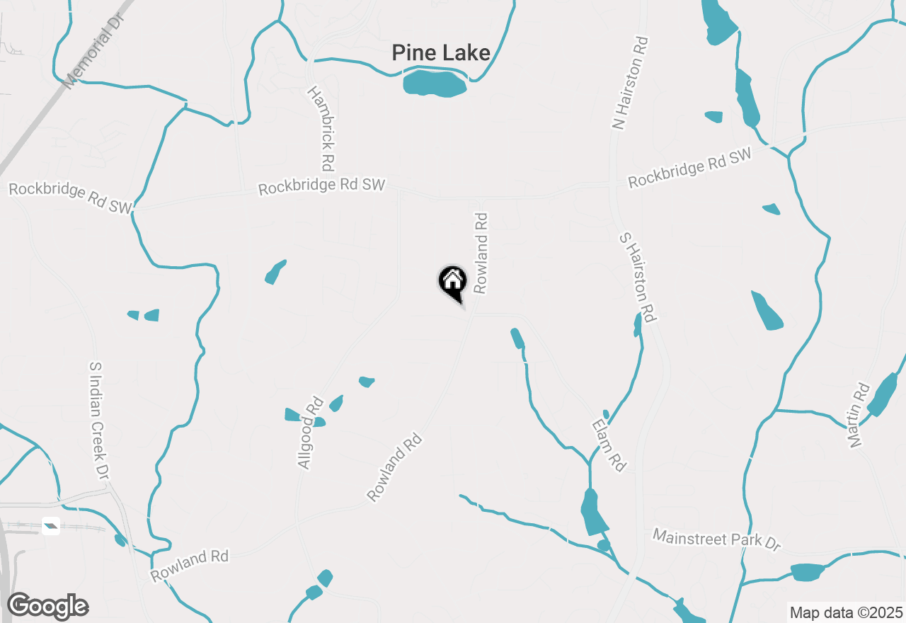 Map of 4498 Rowland Court, Stone Mountain, GA 30083
