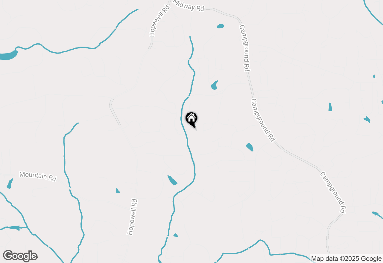Map of 740 Creekside Bend, Alpharetta, GA 30004