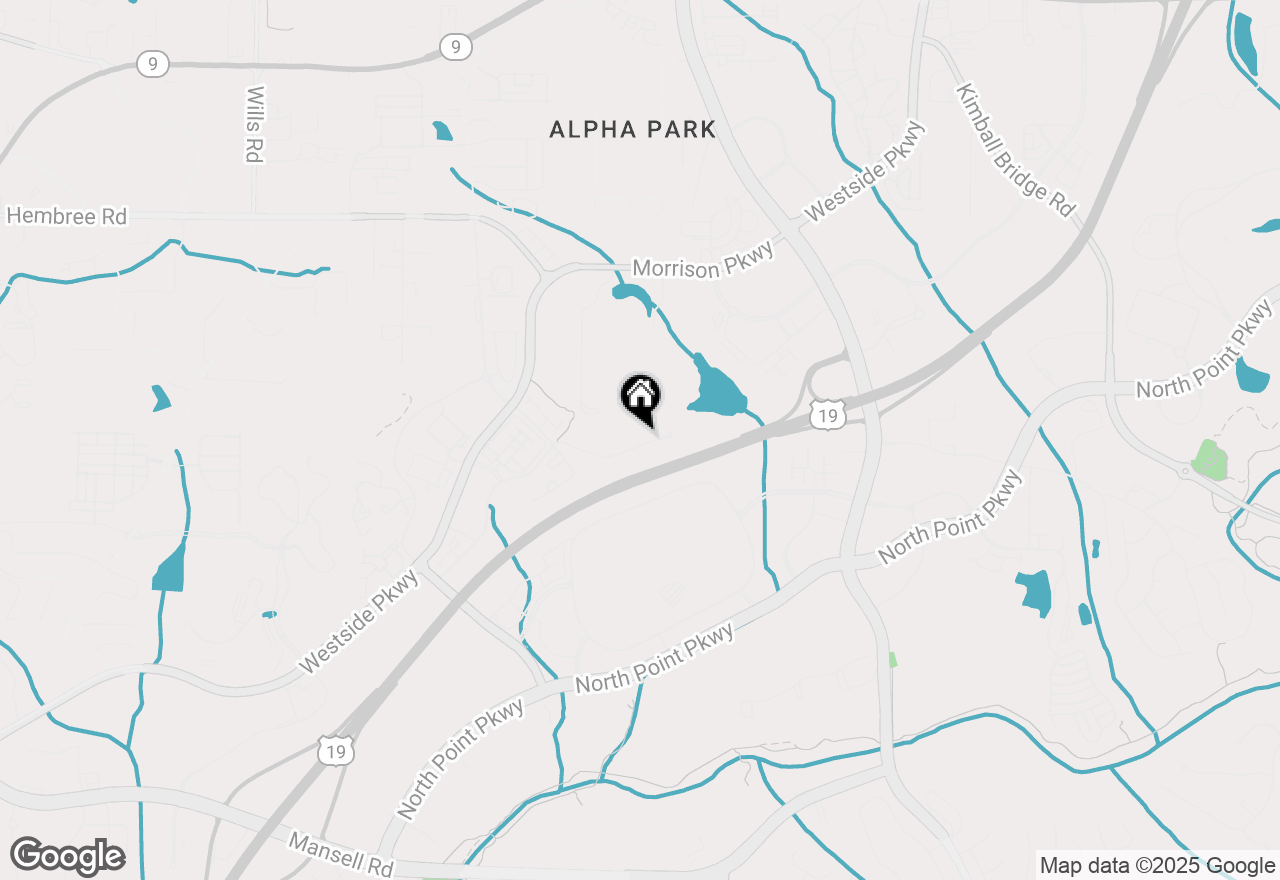 Map of 490 Duval Drive, Alpharetta, GA 30009