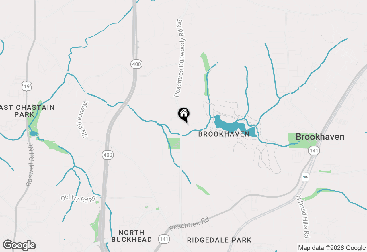Map of 4075 Peachtree Dunwoody Road Ne, Atlanta, GA 30342