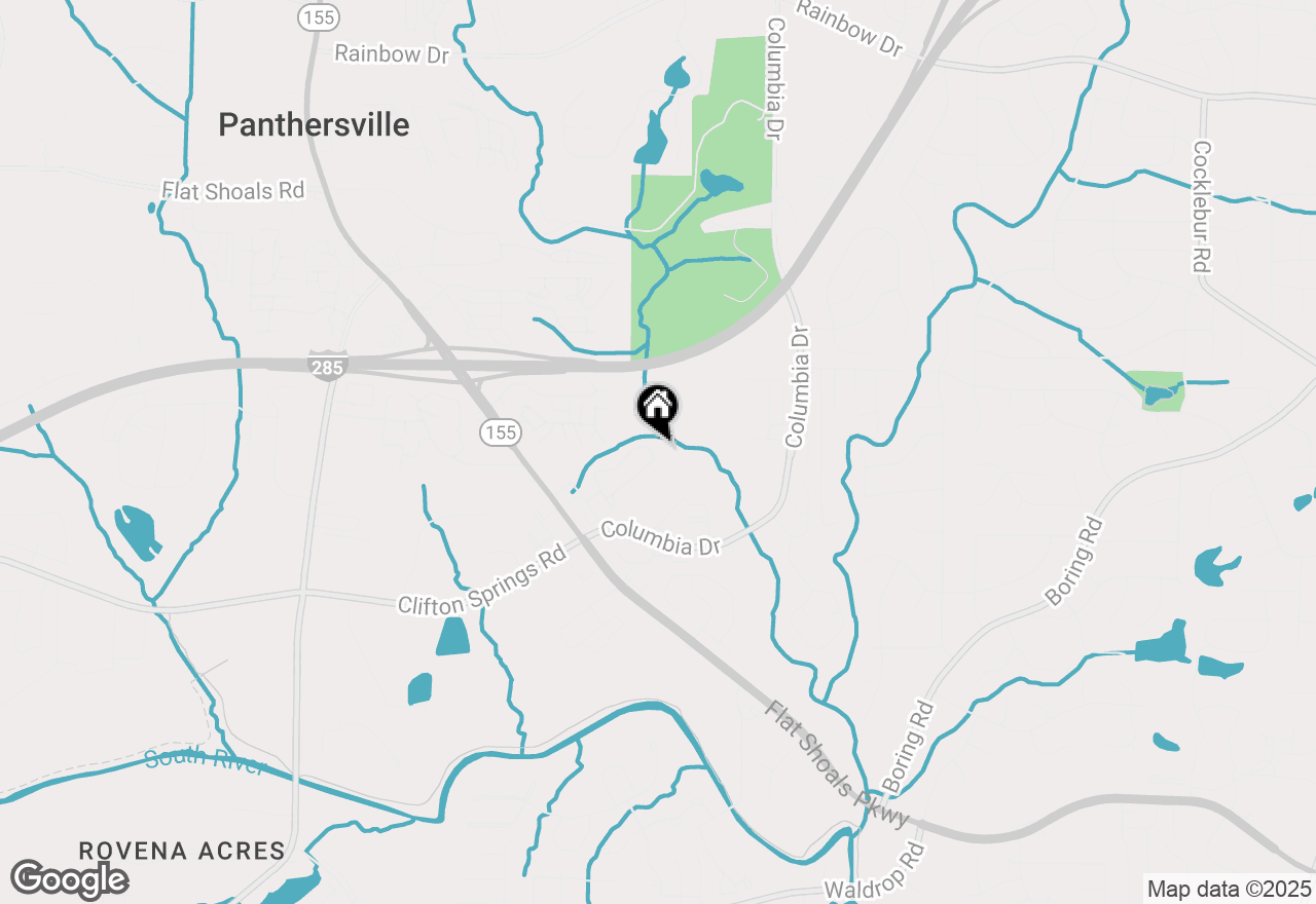 Map of 2858 Vining Ridge Terrace, Decatur, GA 30034