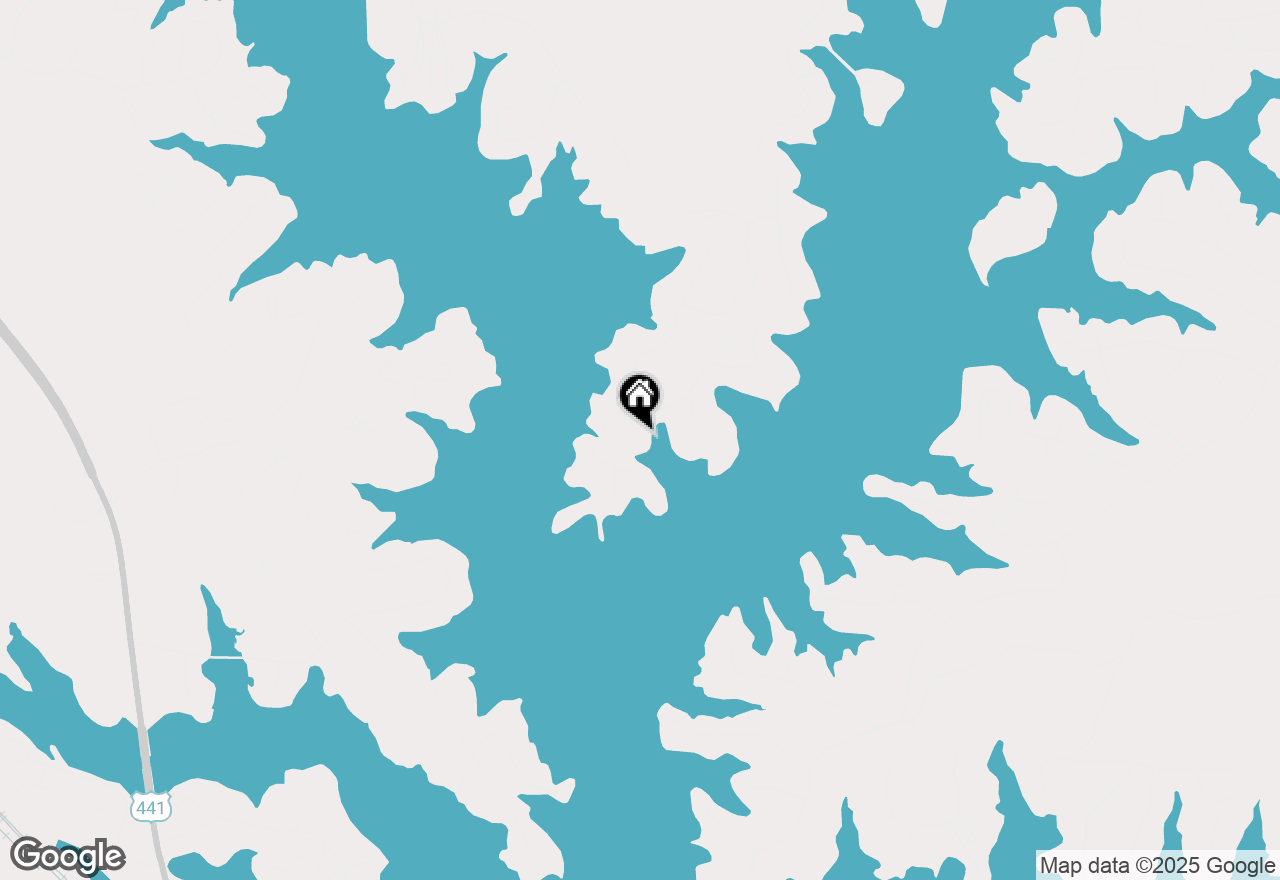 Map of 105 Sands Drive, Eatonton, GA 31024