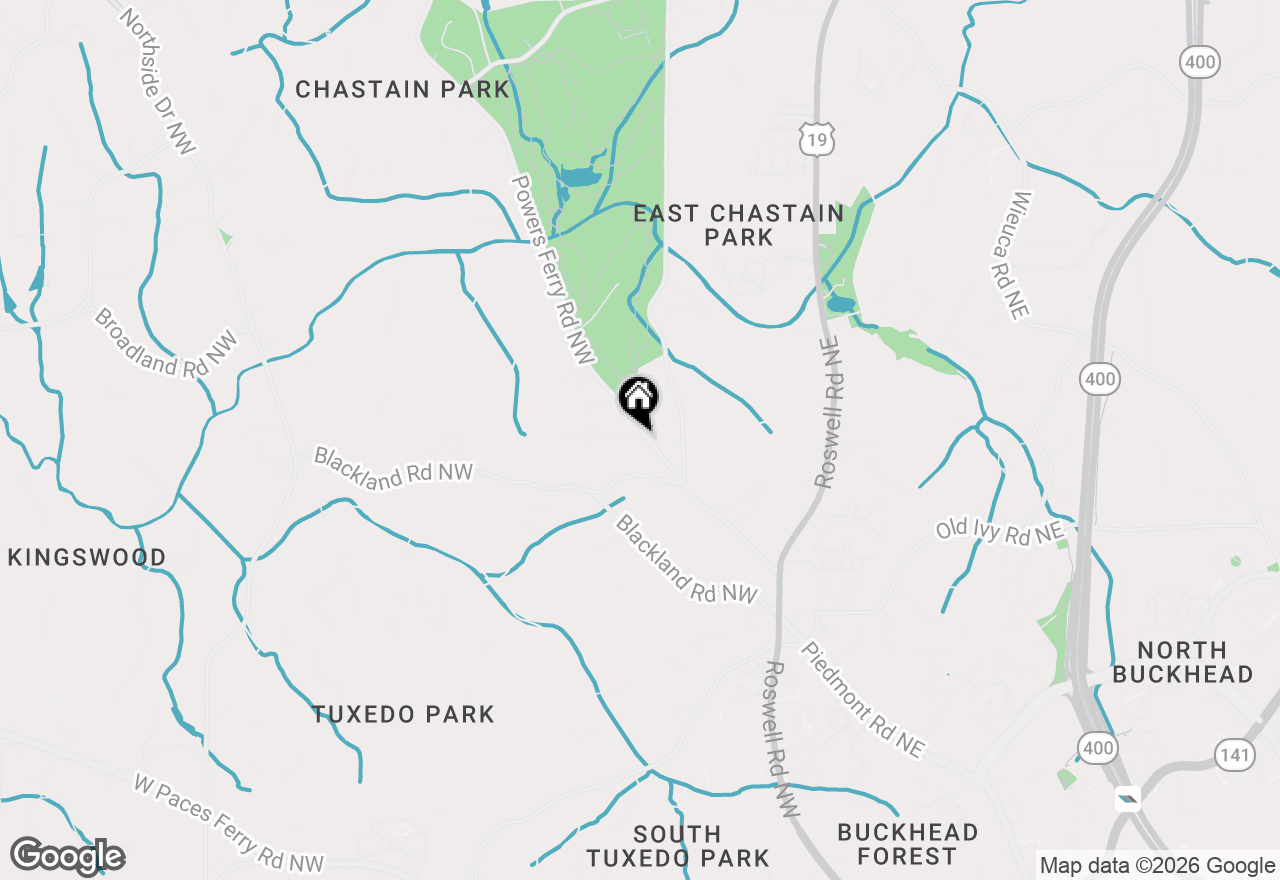 Map of 3870 Powers Ferry Road Nw, Atlanta, GA 30342