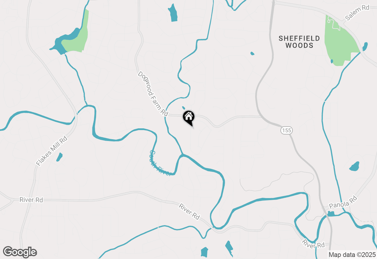 Map of 4520 Mossey Drive, Lithonia, GA 30038