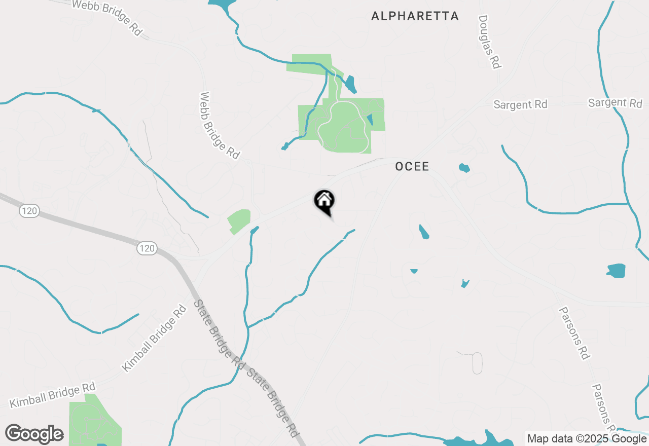 Map of 115 Ocee View Court, Alpharetta, GA 30022