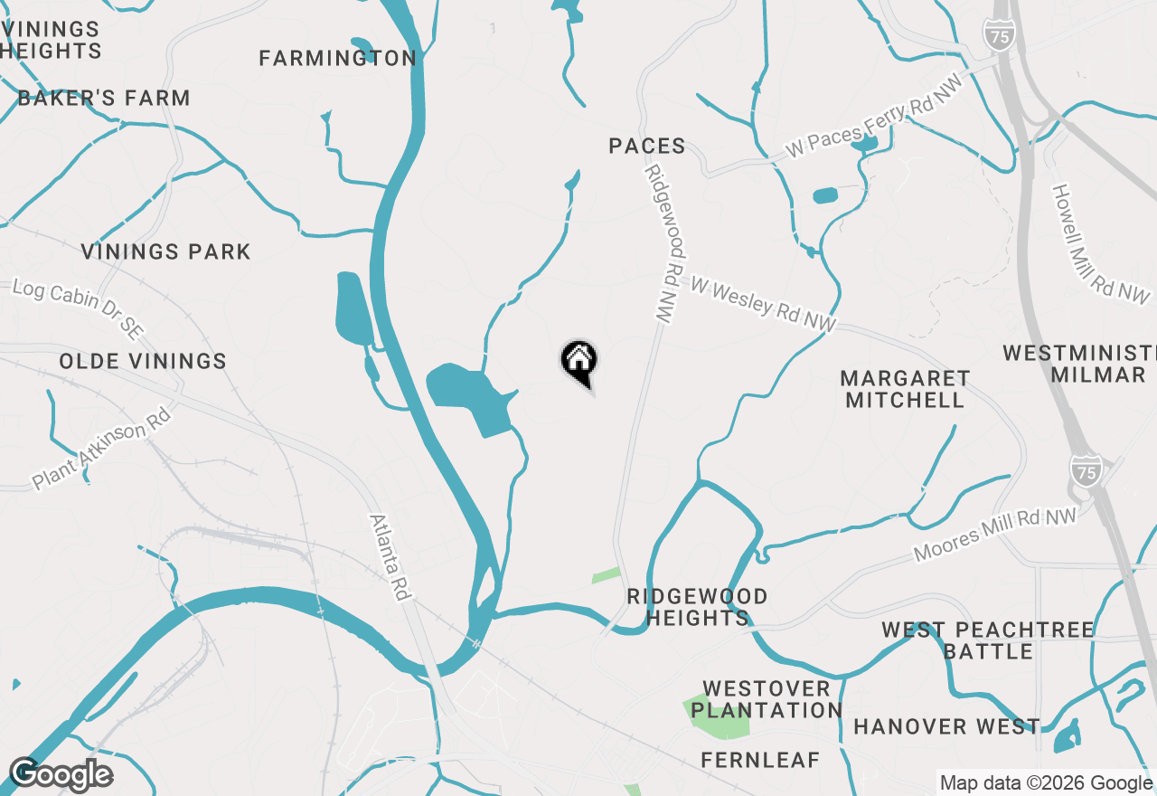 Map of 2945 Nancy Creek Road Nw, Atlanta, GA 30327