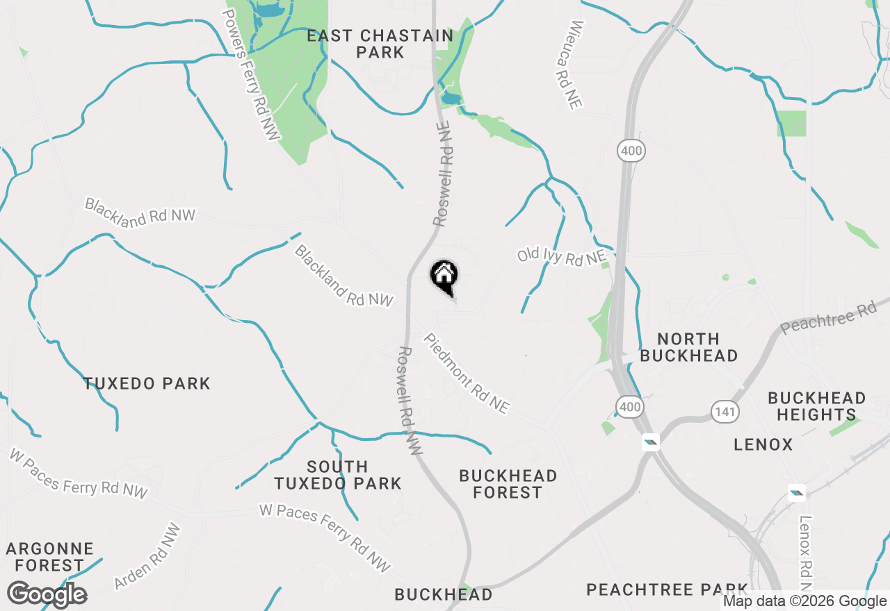Map of 28 Old Ivy Square Ne, Atlanta, GA 30342