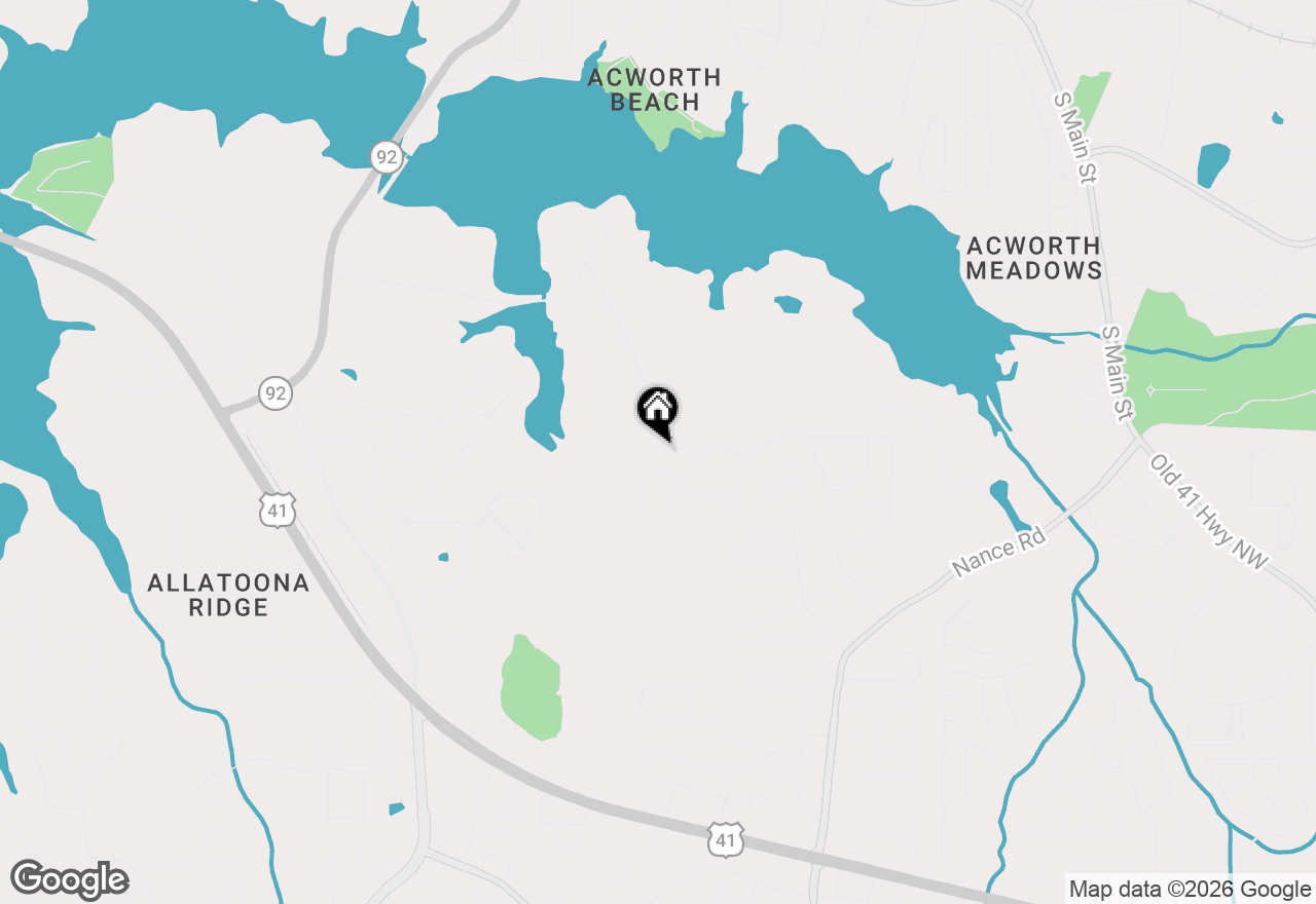 Map of 4311 Martingale Lane Nw, Acworth, GA 30101