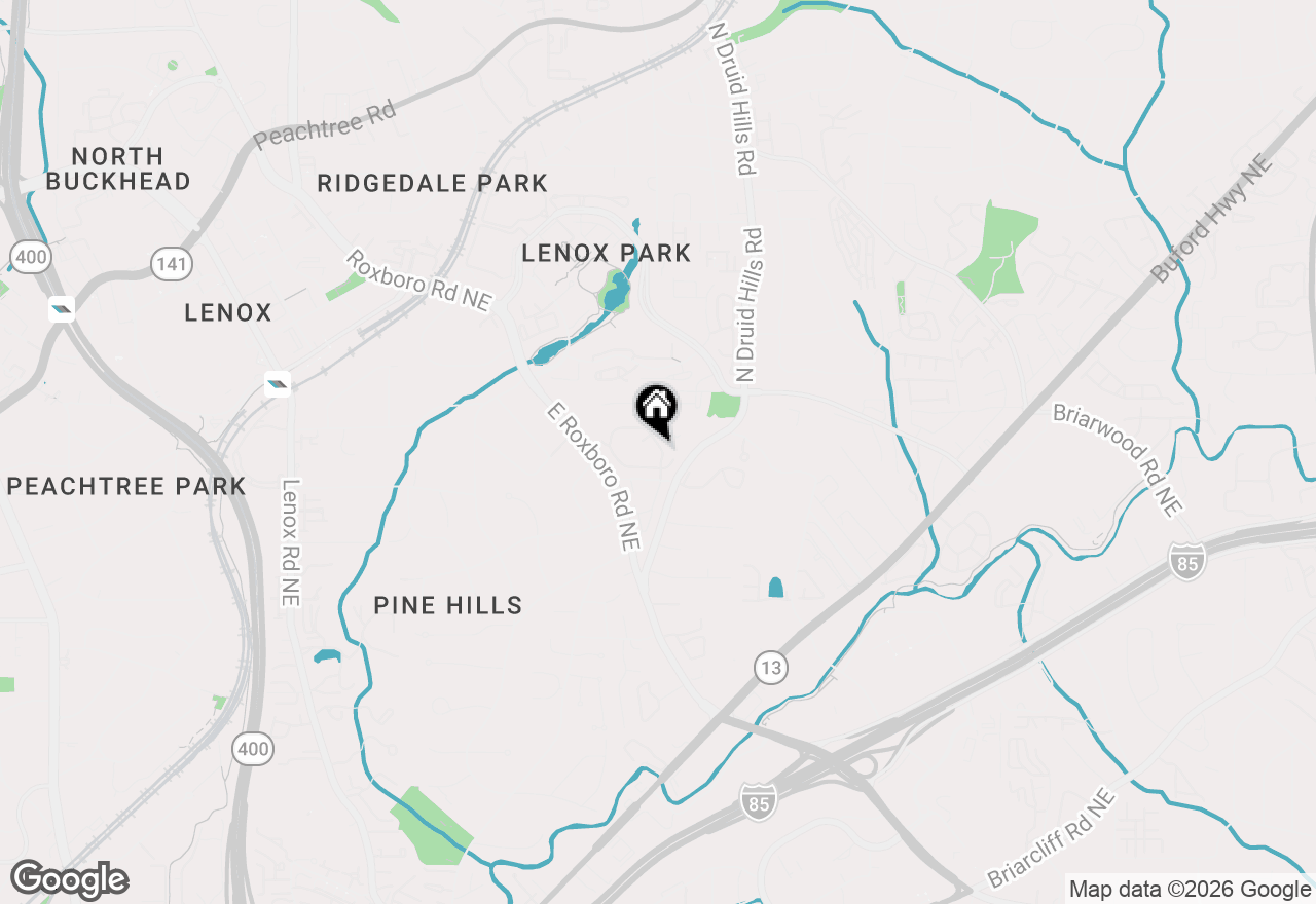 Map of 2024 Wrights Mill Circle Ne, Atlanta, GA 30324