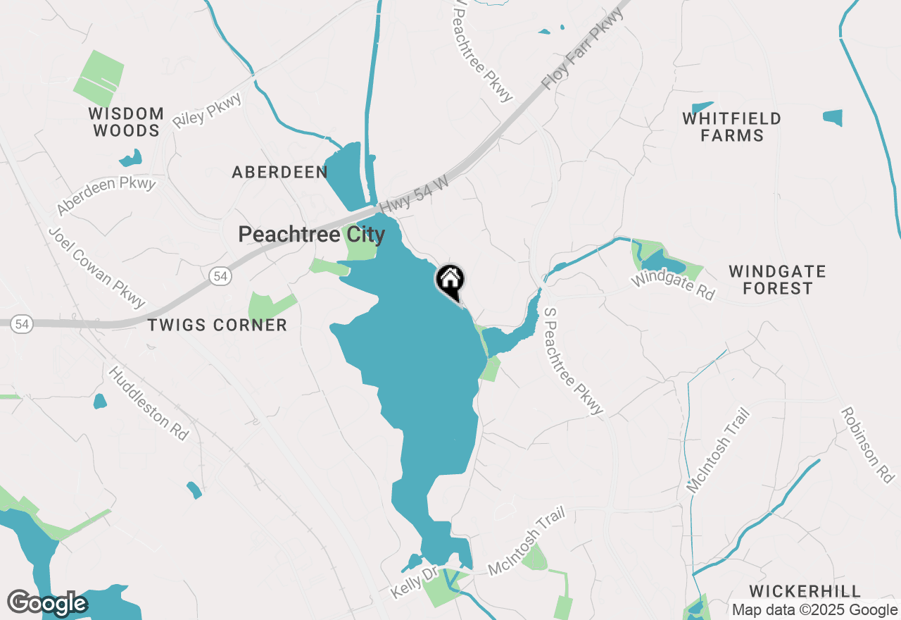Map of 445 Seabisuit Walk, Peachtree City, GA 30269