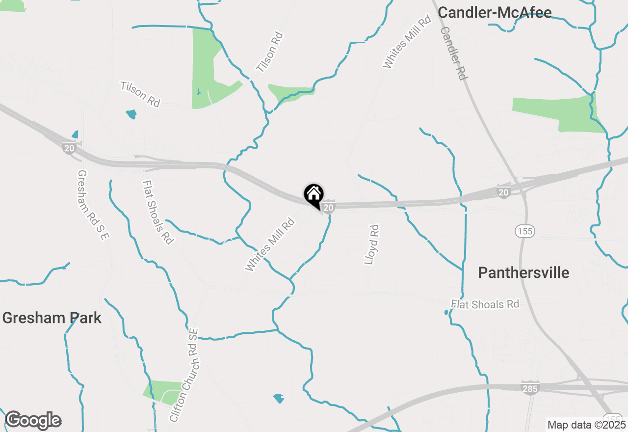 Map of 2580 Mills Commons Drive, Decatur, GA 30034