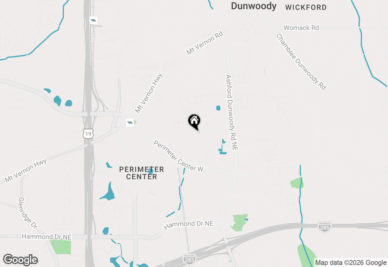 Map of 4561 Olde Perimeter Way #1701, Atlanta, GA 30346