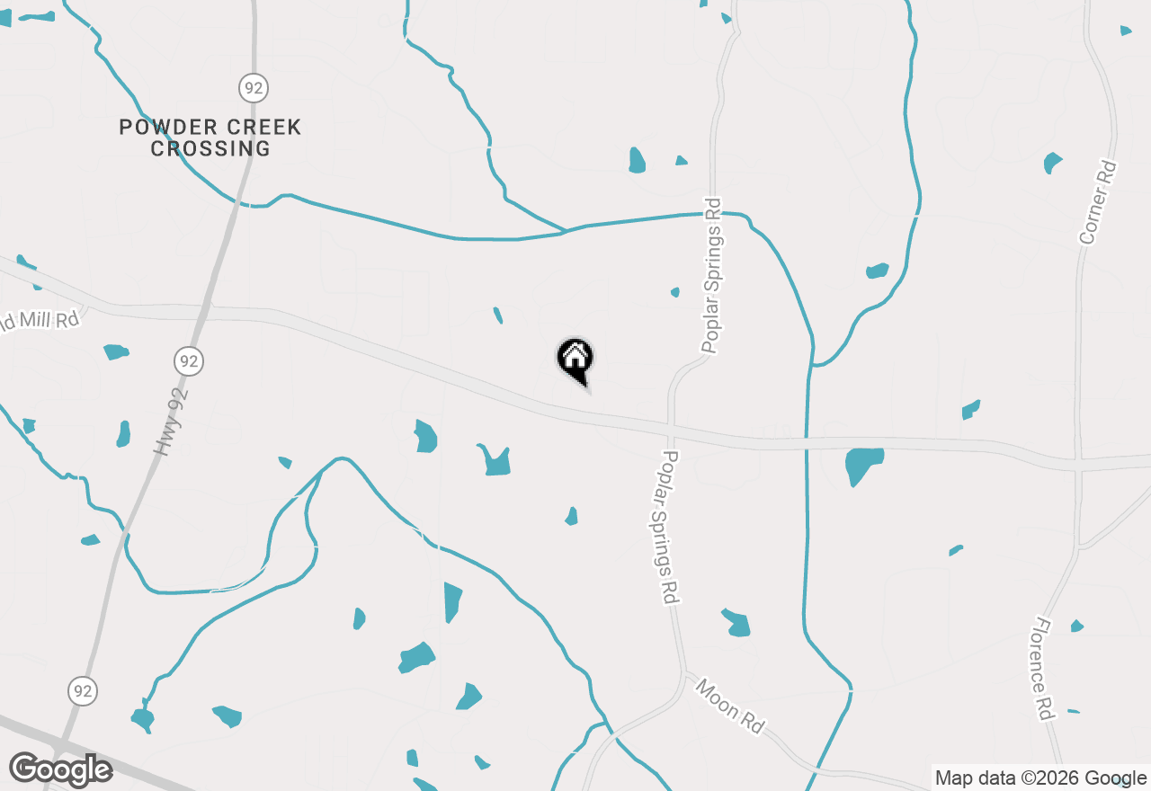 Map of 35 Pinewood Court, Hiram, GA 30141