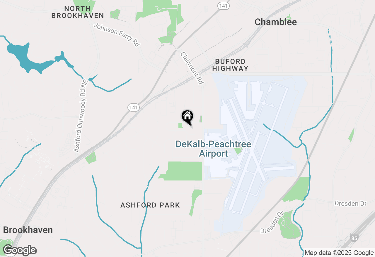 Map of 3063 Canfield Drive, Chamblee, GA 30341