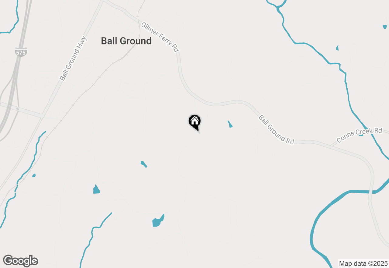 Map of 0 Flatbottom Road, Ball Ground, GA 30107