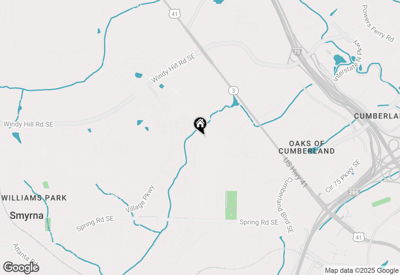Map of 2450 Spring Drive Se, Smyrna, GA 30080