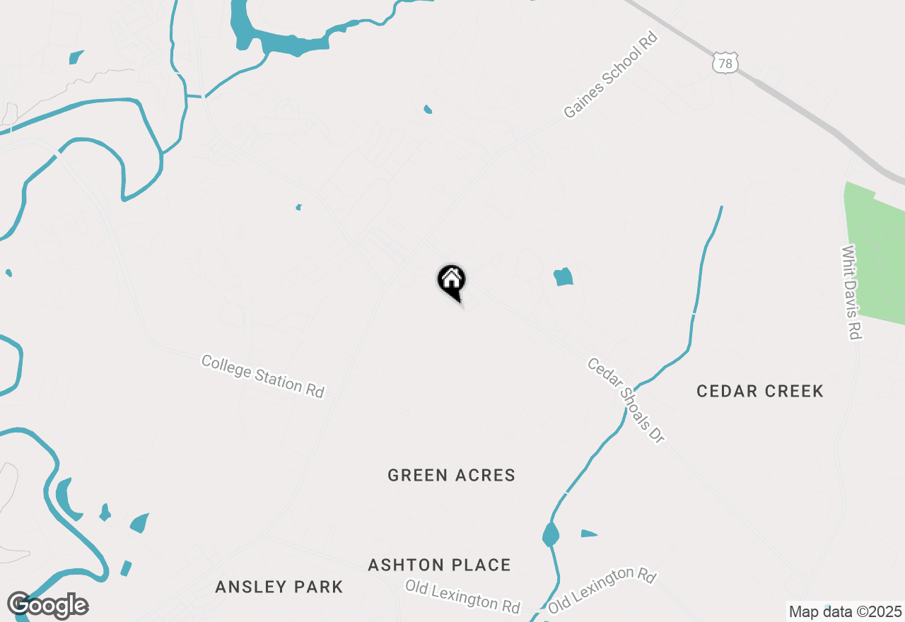 Map of 176 Scandia Circle #4, Athens, GA 30605