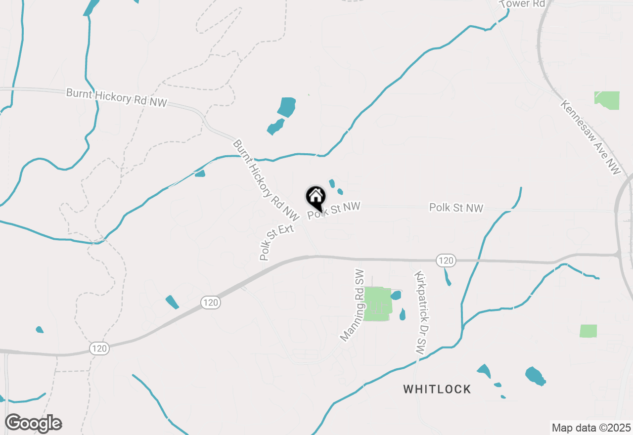 Map of 984 Wemberley Lane, Marietta, GA 30064