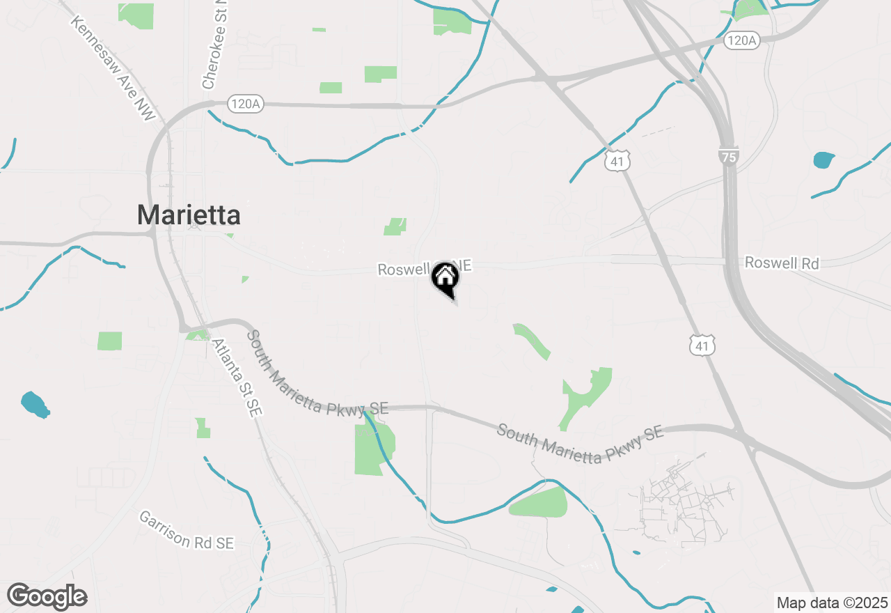 Map of 139 Merritt Street Se, Marietta, GA 30060