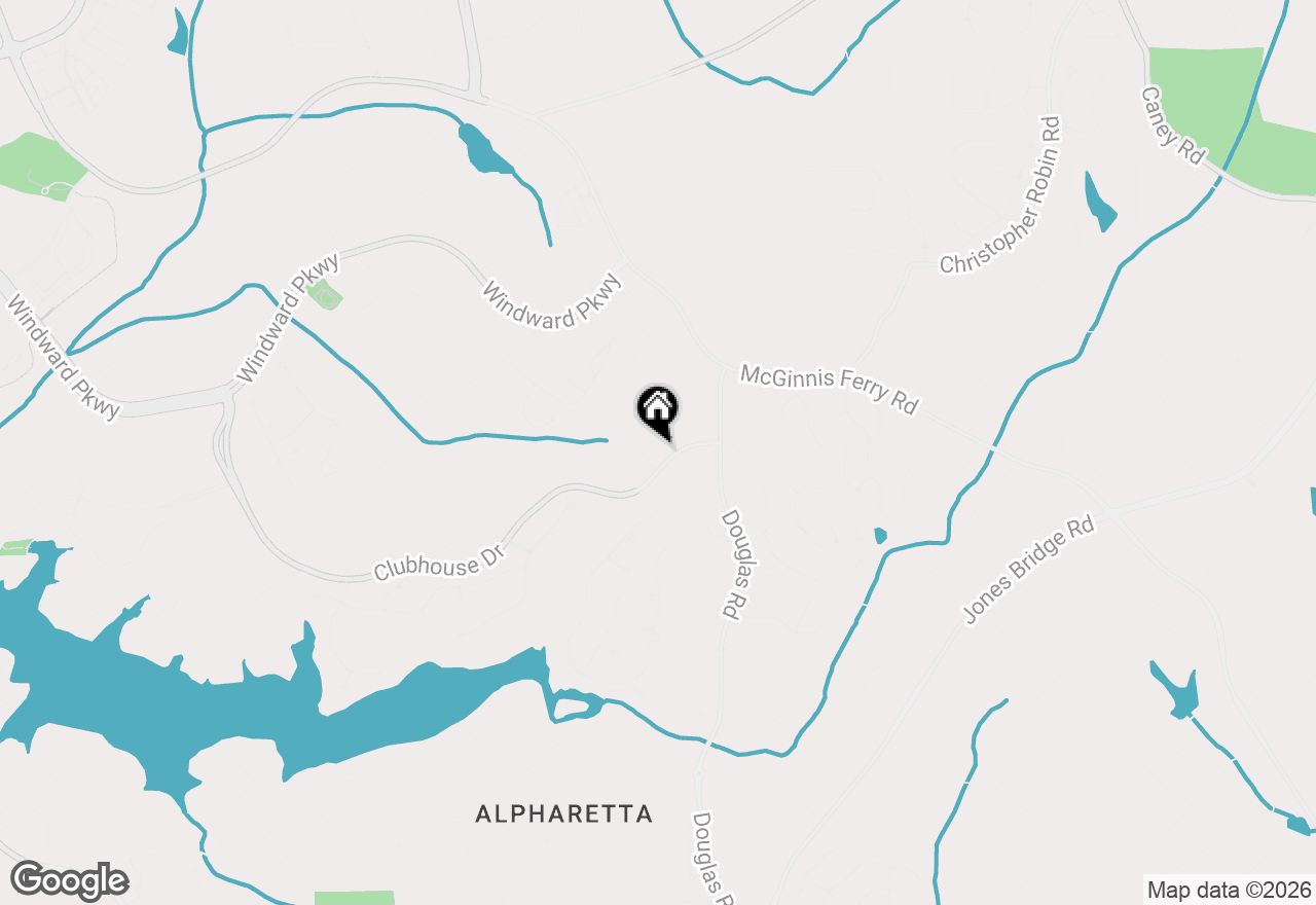 Map of 2815 Gleneagles Pointe, Alpharetta, GA 30005